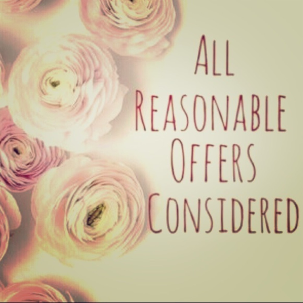 All Reasonable Offers Considered